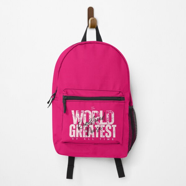 Item preview, World Greatest Registered Nurse - Coworker Going Away Present For Professional - Bold Pink designed and sold by Doiemacreations.