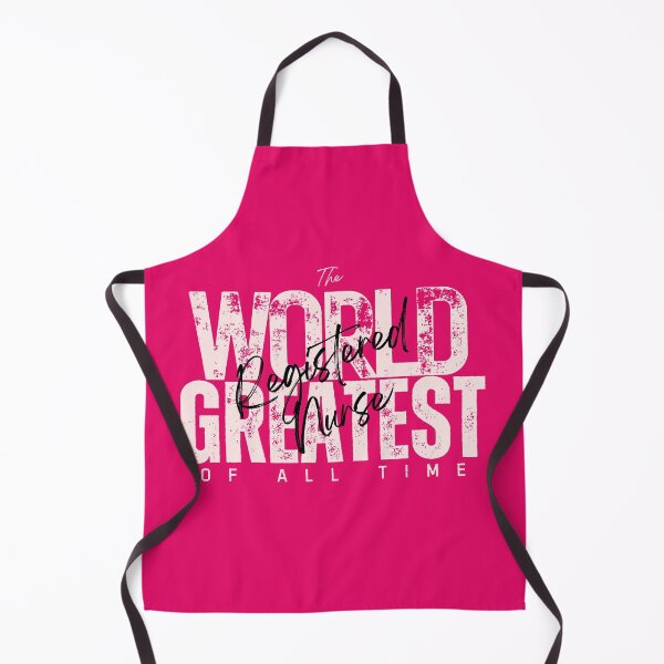 Item preview, World Greatest Registered Nurse - Coworker Going Away Present For Professional - Bold Pink designed and sold by Doiemacreations.