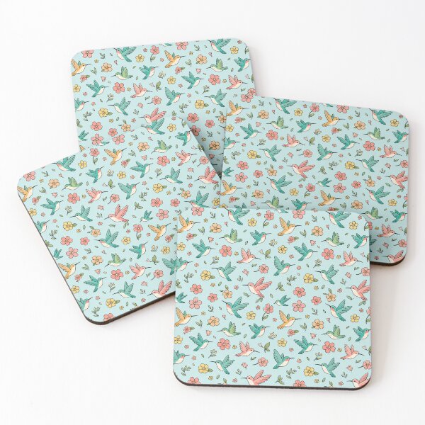Item preview, Hummingbirds and Flowers Pattern designed and sold by Kathy Kuczek.