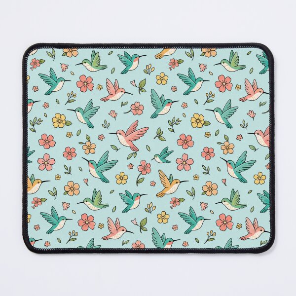 Item preview, Hummingbirds and Flowers Pattern designed and sold by Kathy Kuczek.