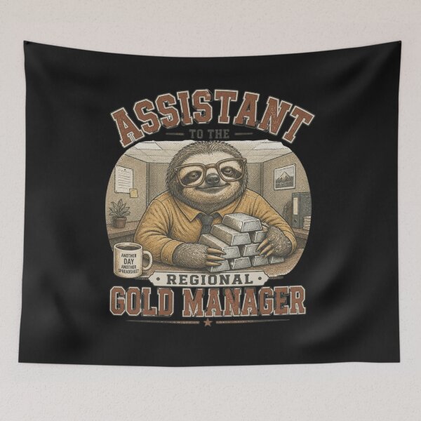 Item preview, Assistant to the Regional Gold Manager designed and sold by joanaoberg.