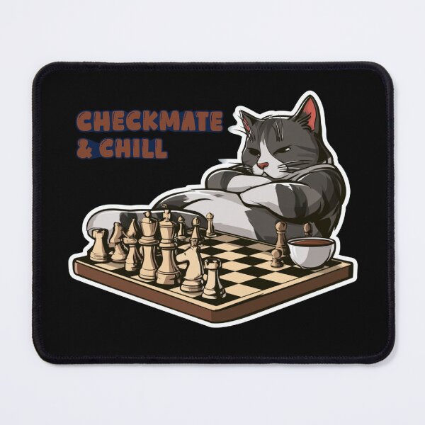 Item preview, CheckMate & Chill designed and sold by DRABaBdesign.