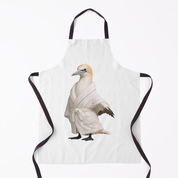 Item preview, Relaxing Bathrobe Northern Gannet designed and sold by Sillytoe.