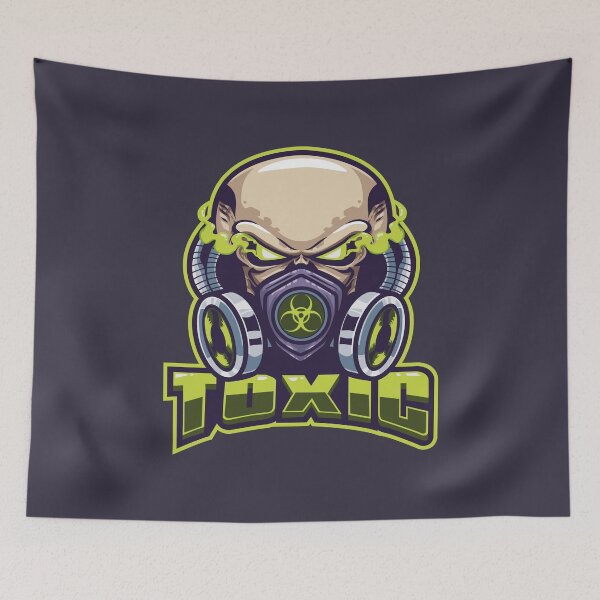 Item preview, Radioactive Mask | Toxic Hazard Skull Design designed and sold by MerlinWear.