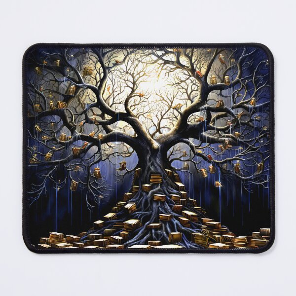 Item preview, Cosmic Tree Of Life With Books Of Wisdom designed and sold by DEC02.