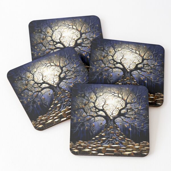 Item preview, Cosmic Tree Of Life With Books Of Wisdom designed and sold by DEC02.
