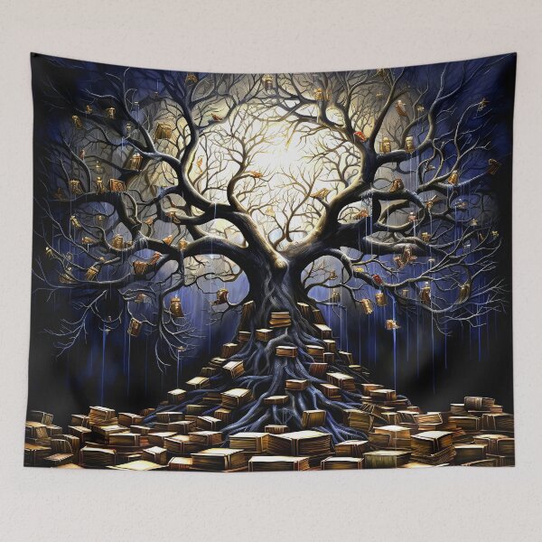 Item preview, Cosmic Tree Of Life With Books Of Wisdom designed and sold by DEC02.