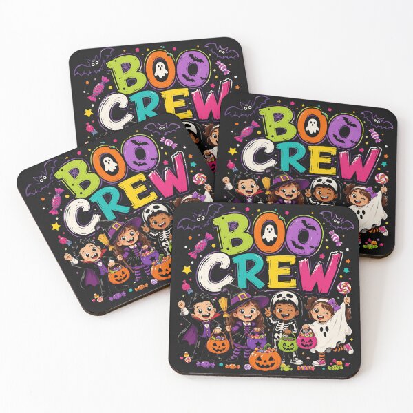 Artikelvorschau, Boo Crew Halloween Familie entworfen und verkauft von Rezzonposter.