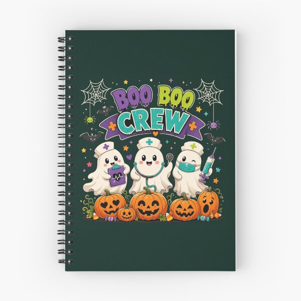 Item preview, Boo Boo Crew Halloween Pumpkin designed and sold by Rezzonposter.