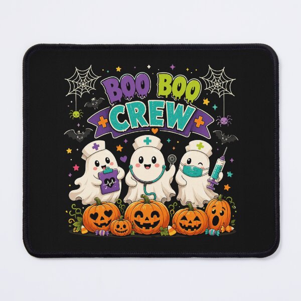Item preview, Boo Boo Crew Halloween Pumpkin designed and sold by Rezzonposter.