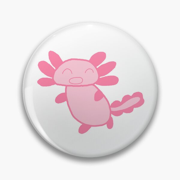 Item preview, Cute Smiling Axolotl  designed and sold by urnit.