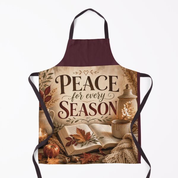 Item preview, Peace for Every Season – Christian Autumn Faith Design designed and sold by astersgraphics.