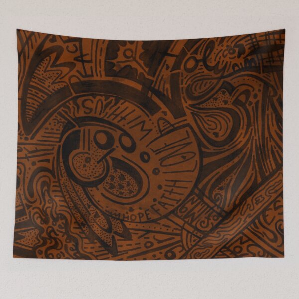 Item preview, God With Us in Orange designed and sold by sarunamii.