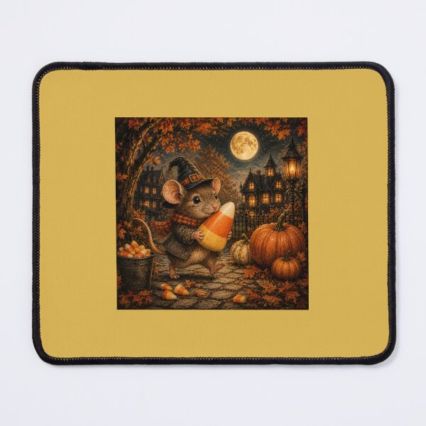 Item preview, A Mouse Carrying a Candy Corn designed and sold by Novel Works Studio.