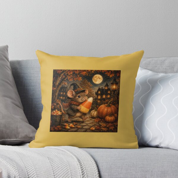 Item preview, A Mouse Carrying a Candy Corn designed and sold by Novel Works Studio.