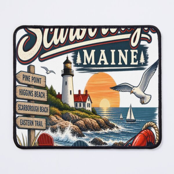 Item preview, Scarborough Maine designed and sold by CatLovers Studio.