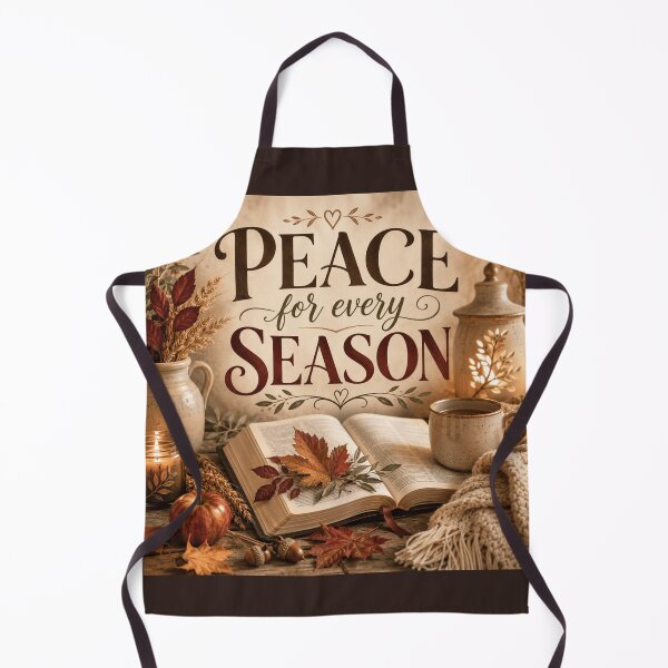 Item preview, Peace for Every Season – Christian Autumn Faith Design designed and sold by astersgraphics.