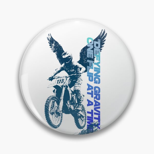 Item preview,  Acrobatic motocross jump with wings spread #4 designed and sold by UrbanTRIP.