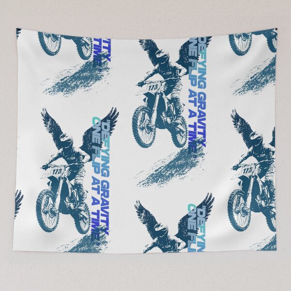Item preview,  Acrobatic motocross jump with wings spread #4 designed and sold by UrbanTRIP.