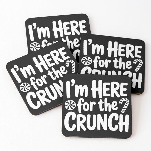 Item preview, I’m Here for the Crunch designed and sold by theartfulaspie.
