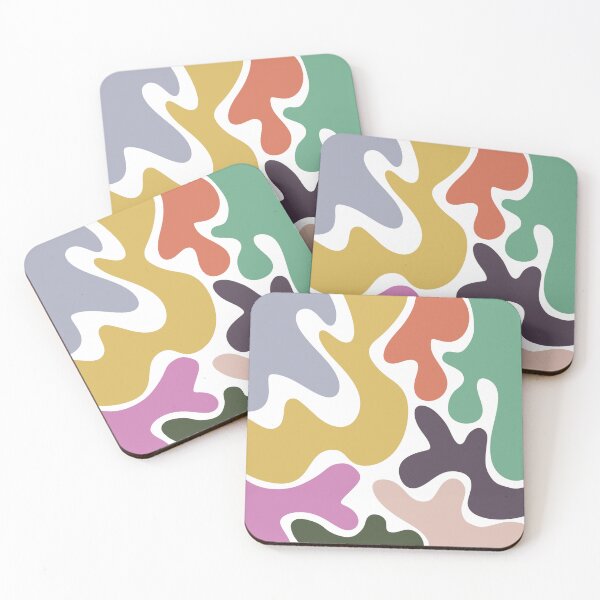 Item preview, Groovy Retro Abstract 70s Aesthetic Sticker designed and sold by sophsmaries.