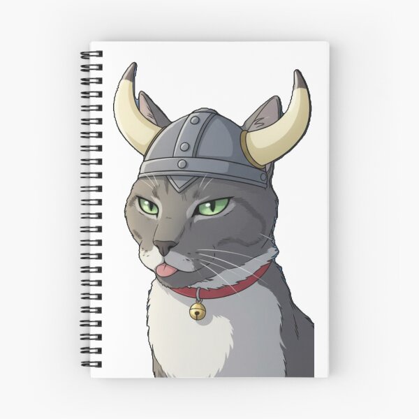 Item preview, Viking Meow:  Feline Raider Blep designed and sold by Dragon Tempest Productions.