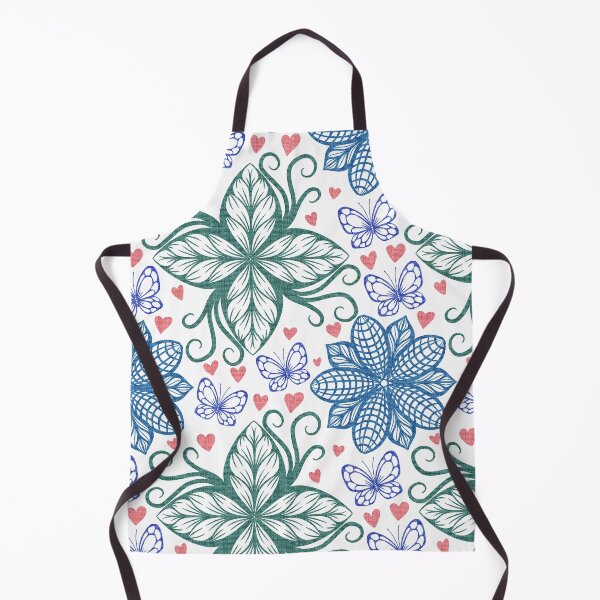 Item preview, Dusty Botanical Zentangle Butterfly Pattern designed and sold by OddBloomPNG.