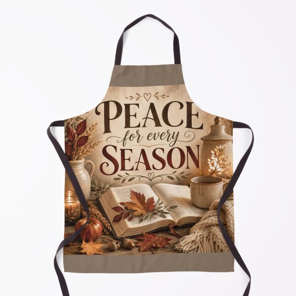 Item preview, Peace for Every Season – Christian Autumn Faith Design designed and sold by astersgraphics.