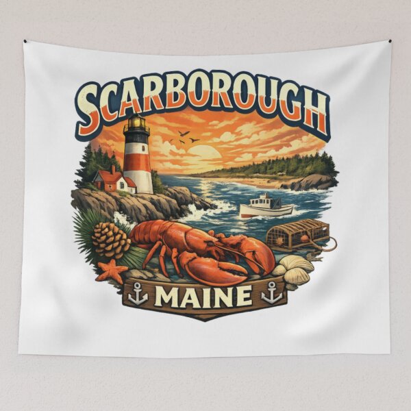 Item preview, Scarborough Maine designed and sold by CatLovers Studio.