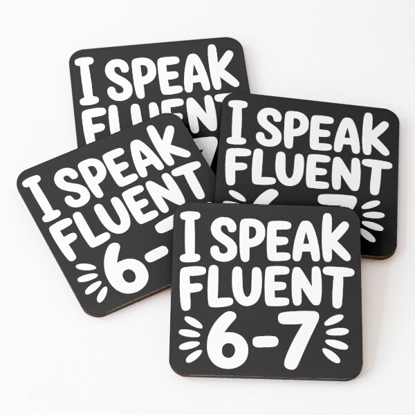 Item preview, I Speak Fluent 6-7 designed and sold by theartfulaspie.