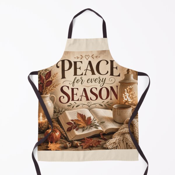 Item preview, Peace for Every Season – Christian Autumn Faith Design designed and sold by astersgraphics.