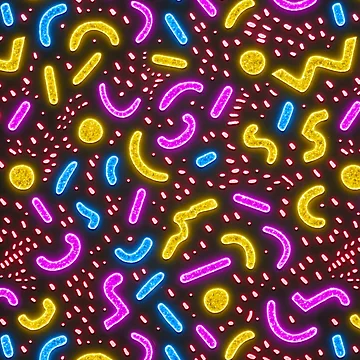 Artwork thumbnail, Retro Pattern by The Design Deck