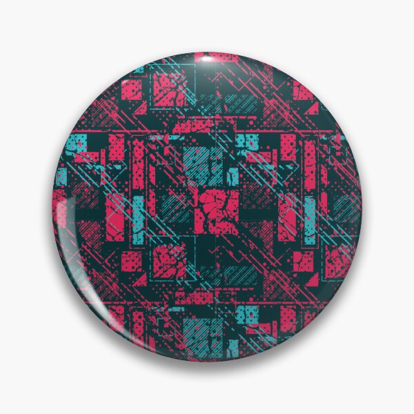 Item preview, Cyberpunk Tech Grid Teal and Magenta Student Pattern designed and sold by ImStickerHappy.