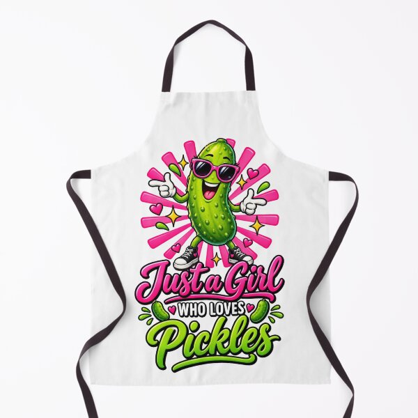 Item preview, Just a girl who loves pickles designed and sold by BuxomBabe21.