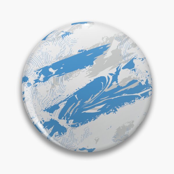 Item preview, Alpine Topographic Camo Blue and White Student Pattern designed and sold by ImStickerHappy.