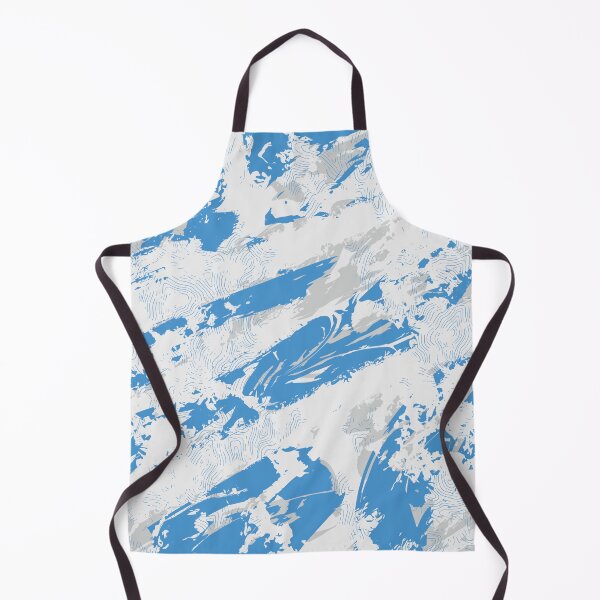 Item preview, Alpine Topographic Camo Blue and White Student Pattern designed and sold by ImStickerHappy.
