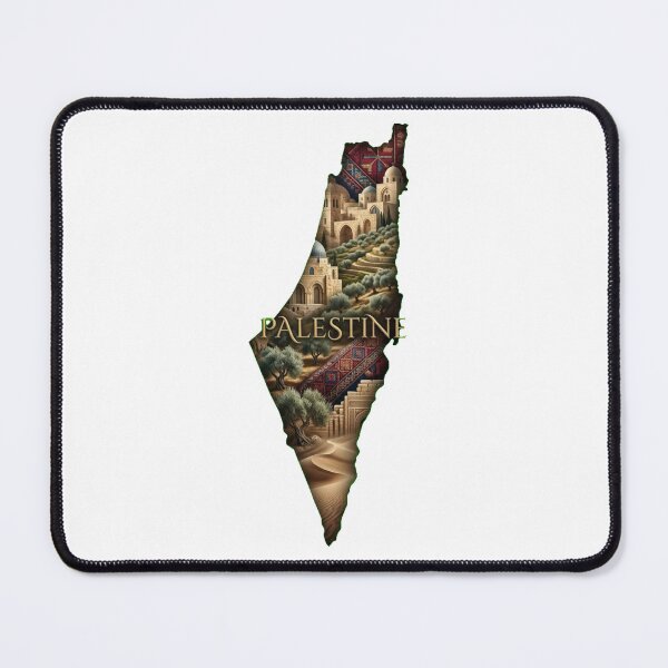 Item preview, Palestine Heritage Map designed and sold by M1-brand.