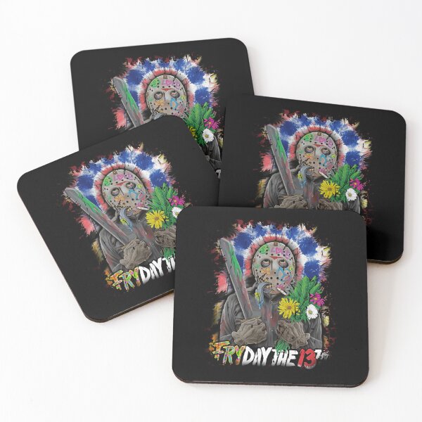 Item preview, Colorful Floral Hockey Mask Horror Graphic Art designed and sold by Anselle.