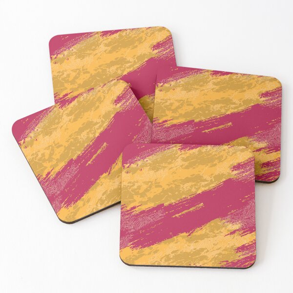 Item preview, Athletic Maroon and Gold Topographic Camo Student Pattern designed and sold by ImStickerHappy.