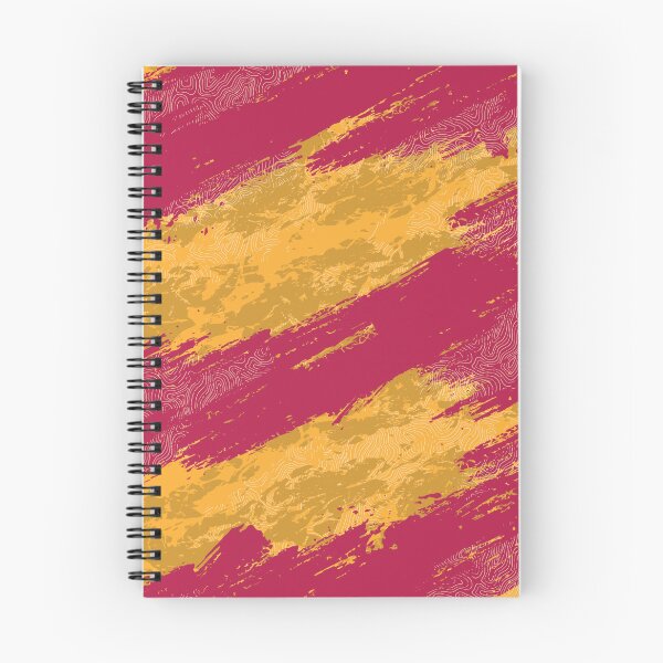 Item preview, Athletic Maroon and Gold Topographic Camo Student Pattern designed and sold by ImStickerHappy.