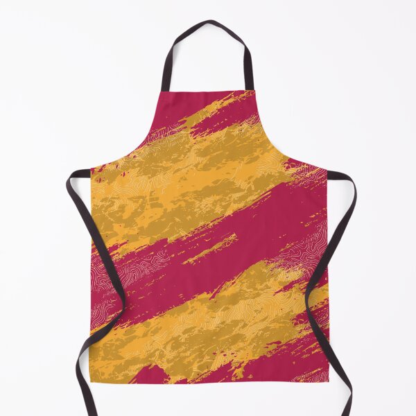 Item preview, Athletic Maroon and Gold Topographic Camo Student Pattern designed and sold by ImStickerHappy.