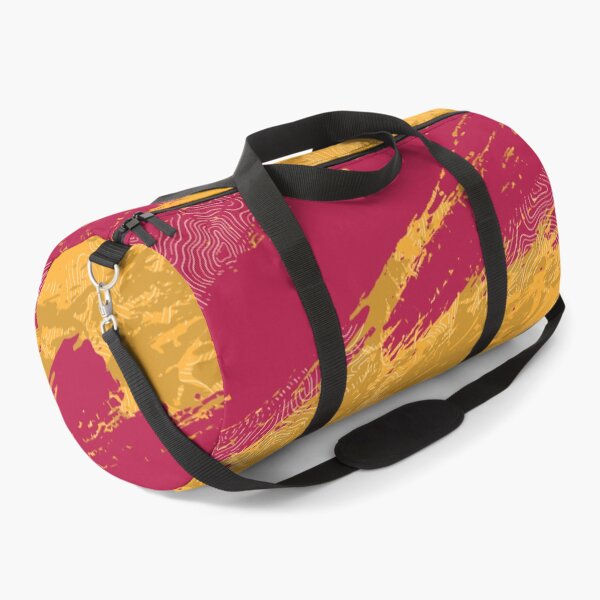 Item preview, Athletic Maroon and Gold Topographic Camo Student Pattern designed and sold by ImStickerHappy.