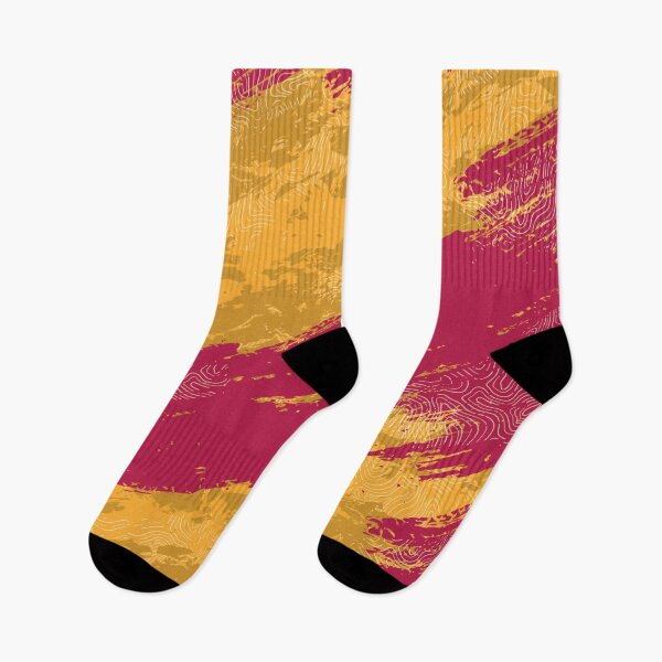 Item preview, Athletic Maroon and Gold Topographic Camo Student Pattern designed and sold by ImStickerHappy.