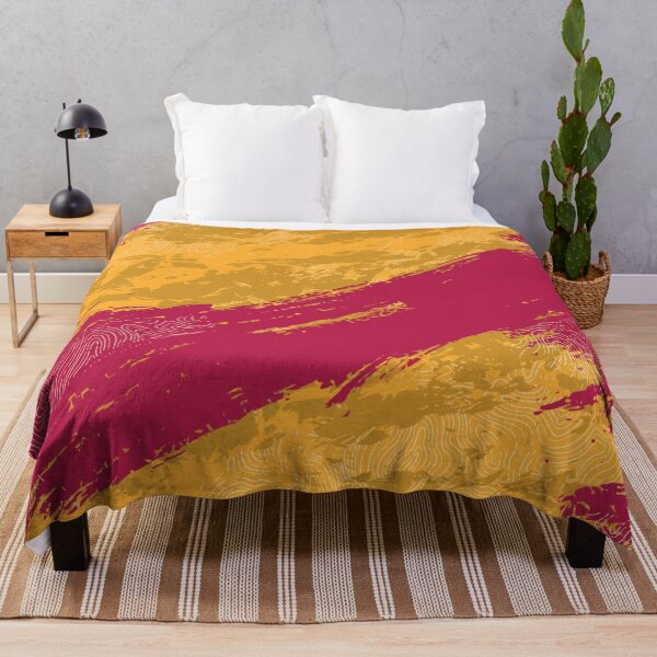 Item preview, Athletic Maroon and Gold Topographic Camo Student Pattern designed and sold by ImStickerHappy.