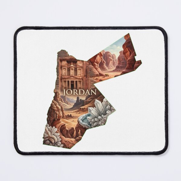 Item preview, Jordan Heritage Map designed and sold by M1-brand.