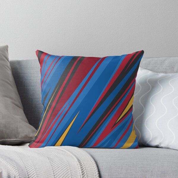 Item preview, Athletic Blue and Red Speed Stripes Student Athlete Pattern designed and sold by ImStickerHappy.