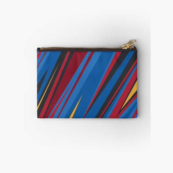 Item preview, Athletic Blue and Red Speed Stripes Student Athlete Pattern designed and sold by ImStickerHappy.