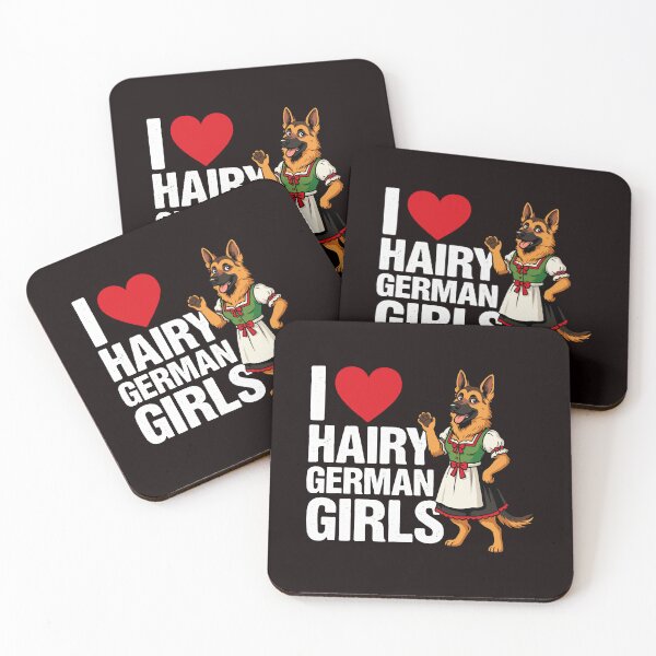 Item preview, i love hairy german girls designed and sold by beoldfashioned.