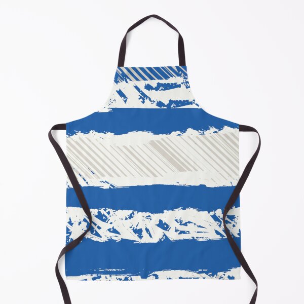 Item preview, Distressed Cobalt Blue Nautical Stripe Student Pattern designed and sold by ImStickerHappy.