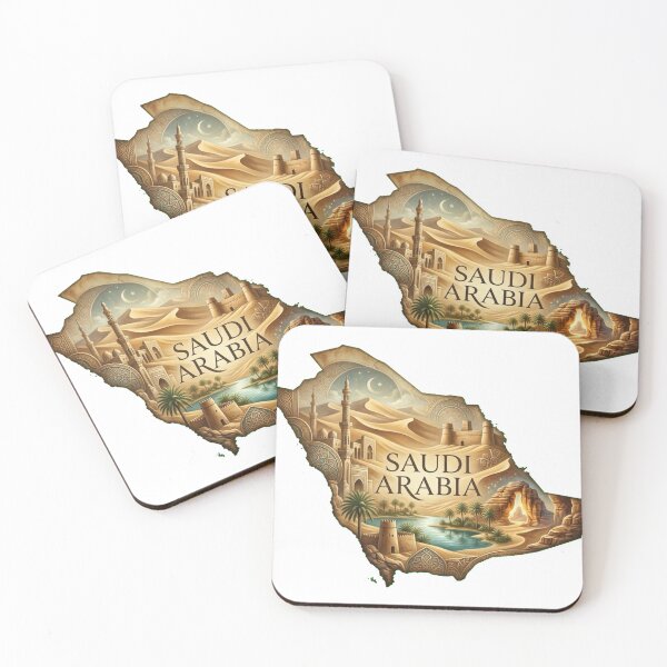 Item preview, Saudi Arabia Heritage Map designed and sold by M1-brand.